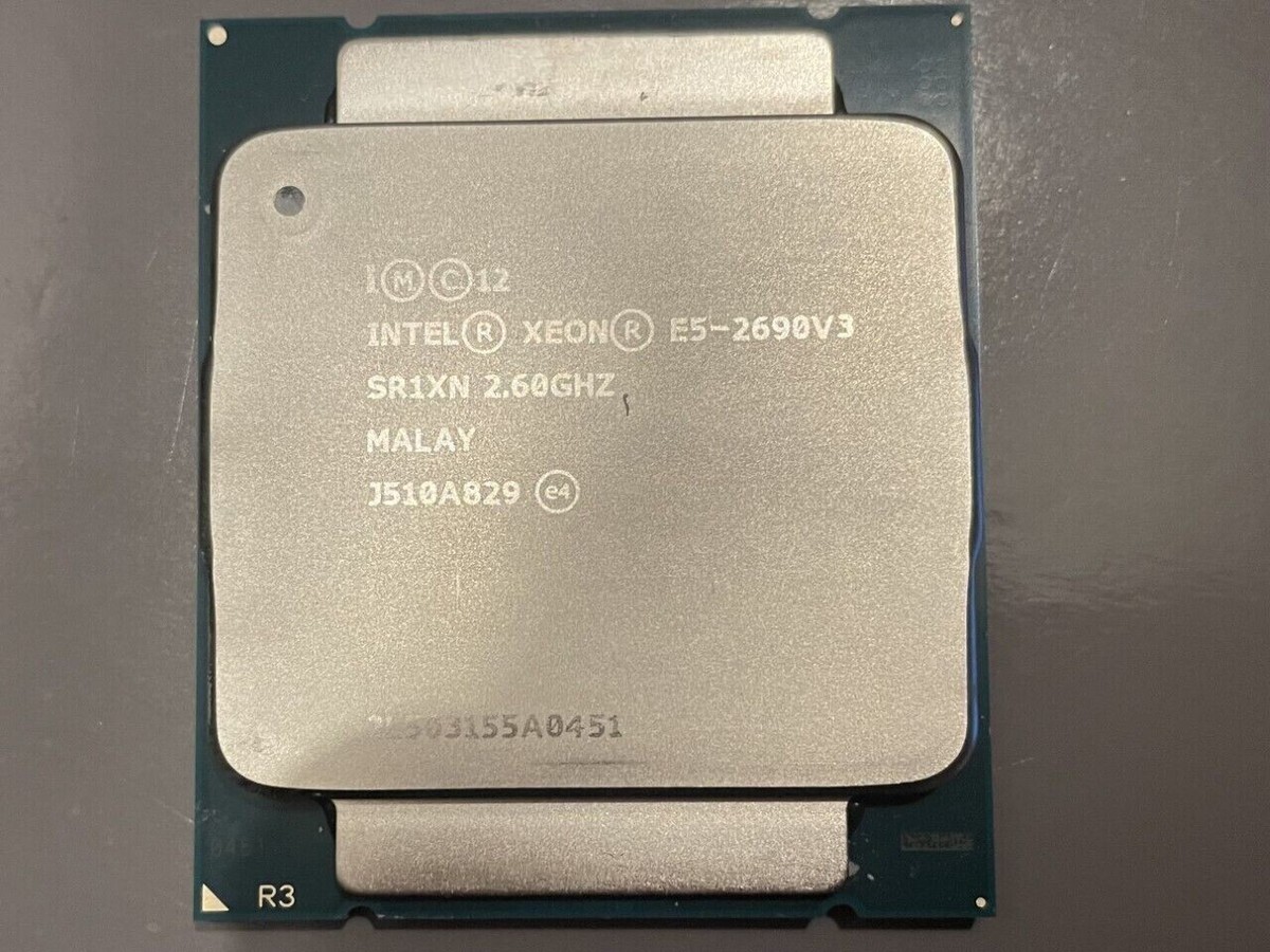 Xeon E5-2690v3 14C/28T 2.6GHz