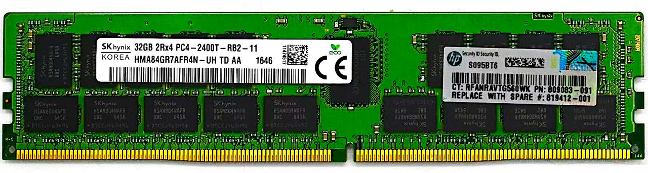 DDR4 32GB ECC REG 2400