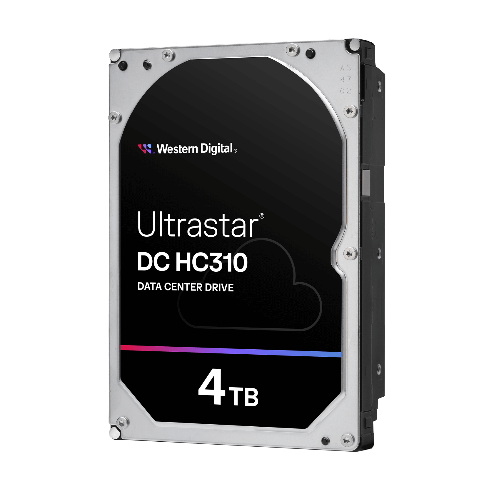 Western Digital (WD) 4TB Enterprise Hard Drive DC HC310 SAS, 7200 RPM, 256MB Cache, CMR Vertical Recording, 3.5-inch Server HDD, Model: HUS726T4TAL5204
