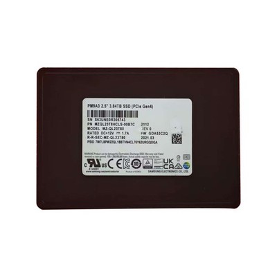 Samsung PM9A3  3.84T U.2 NVME 4.0
