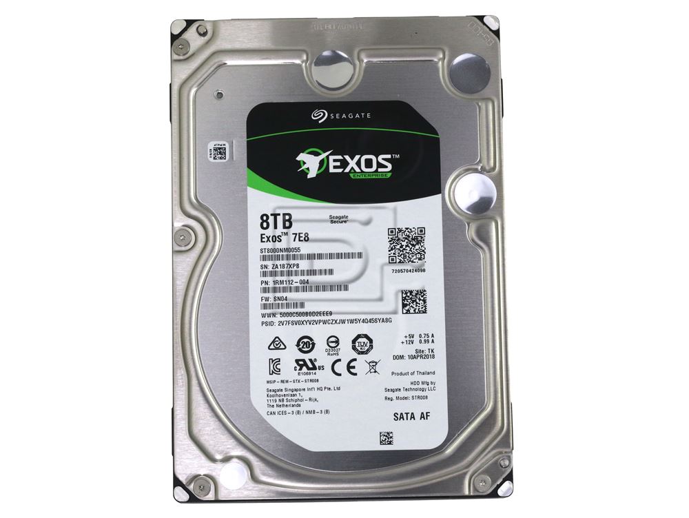 Seagate ST8000NM0055-1RM112 8TB